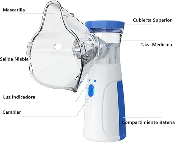 NEBULIZADOR INALÁMBRICO PORTÁTIL